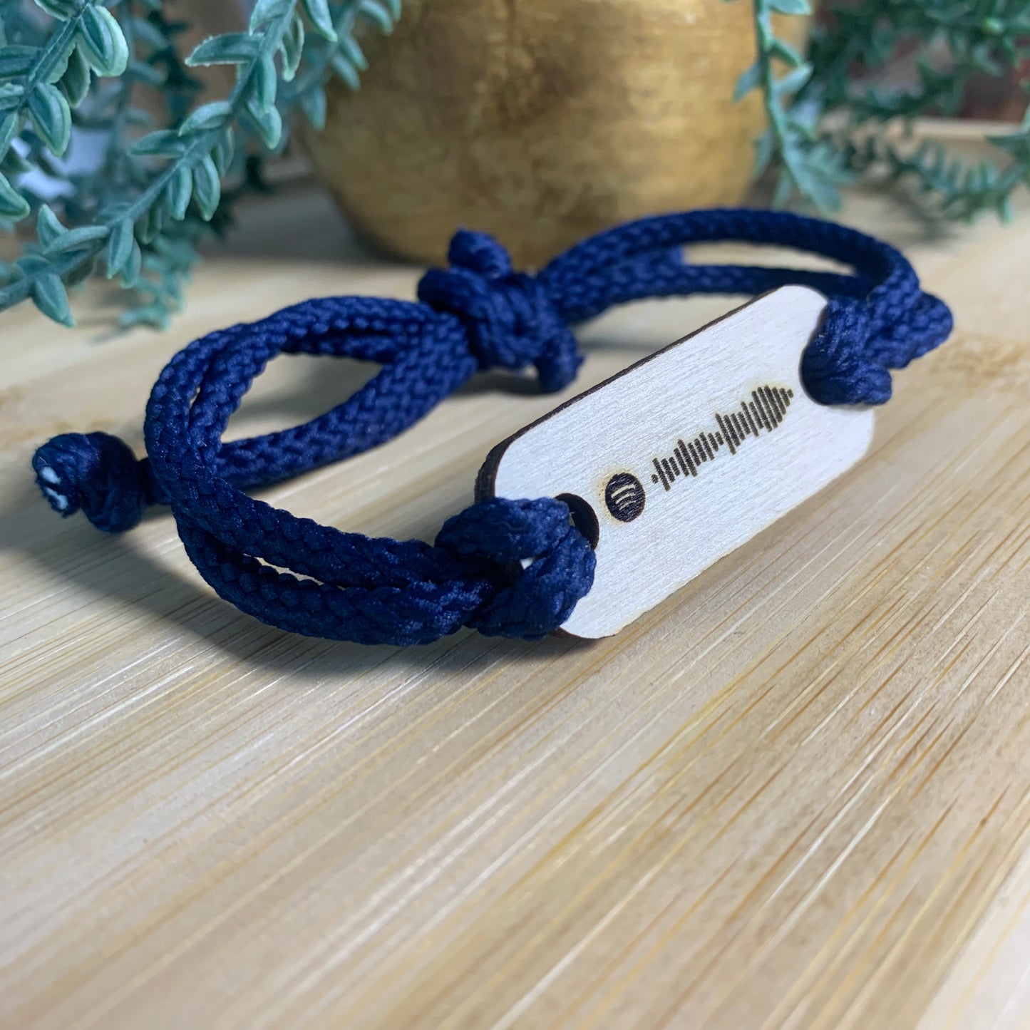 Bracelet musical bleu marine