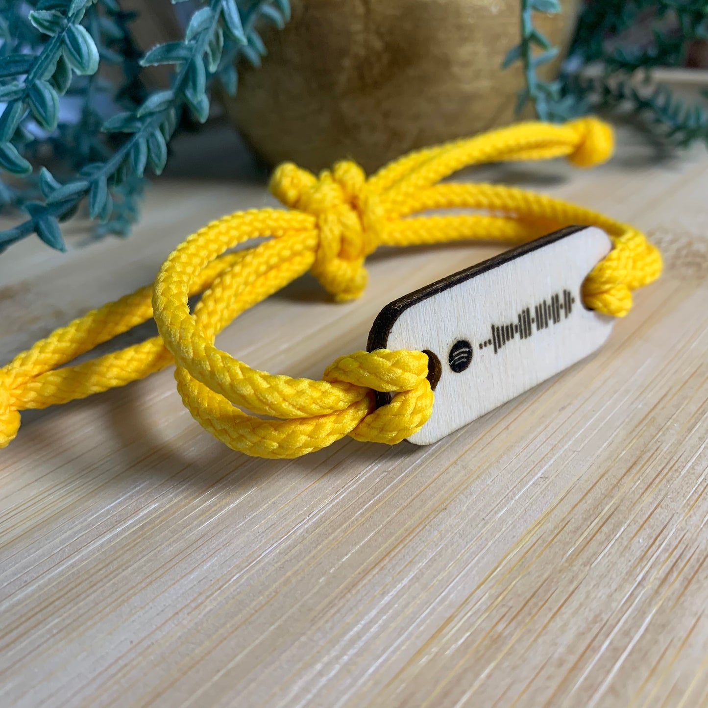 Bracelet musical jaune