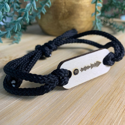 Bracelet musical noir