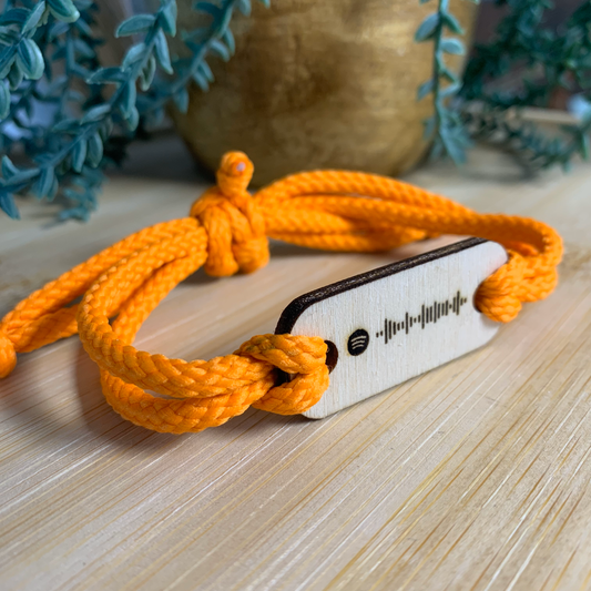 Bracelet musical orange