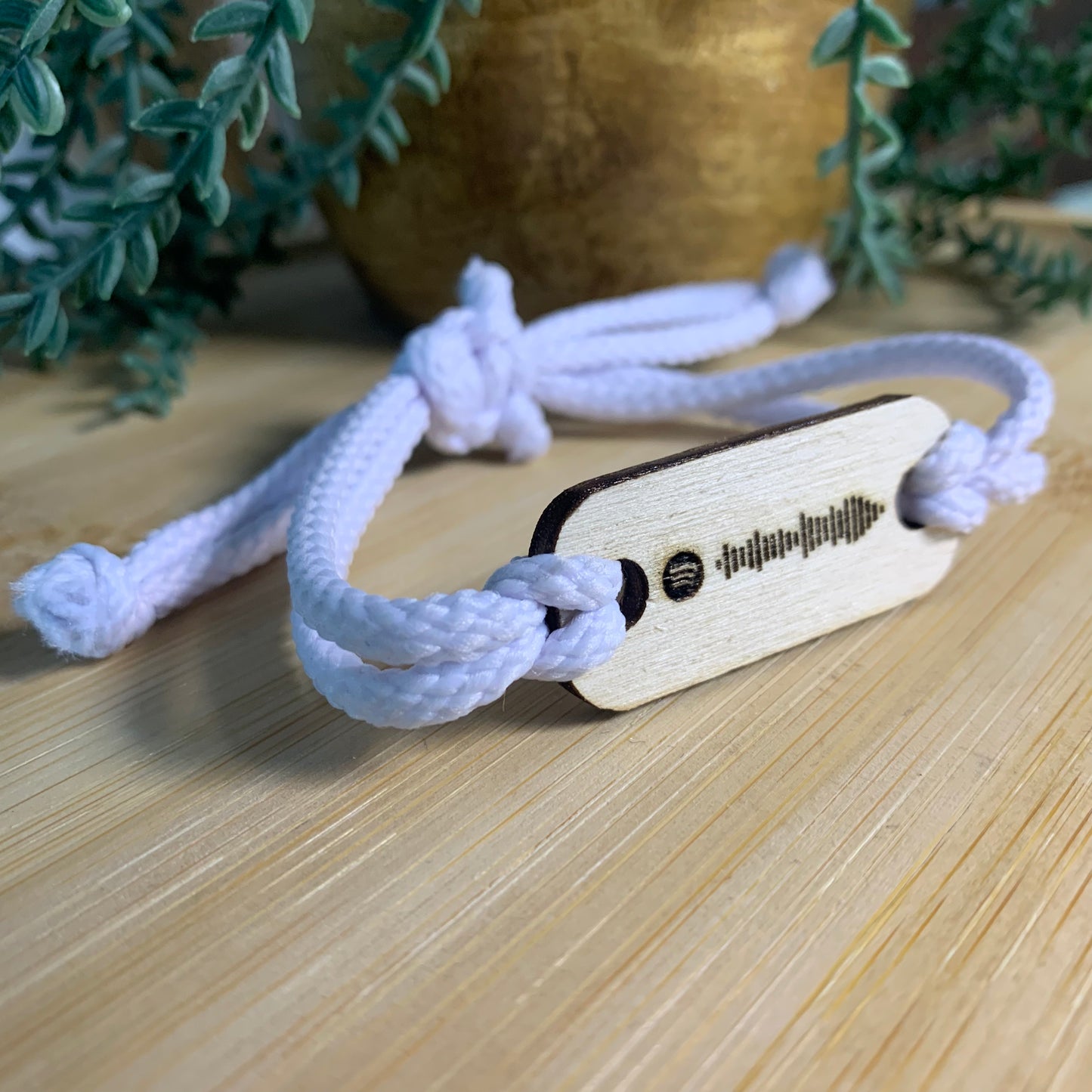 Bracelet musical blanc