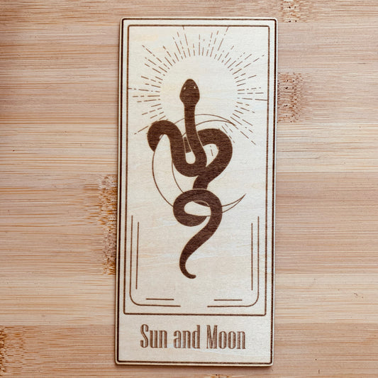 Marque page sun and moon